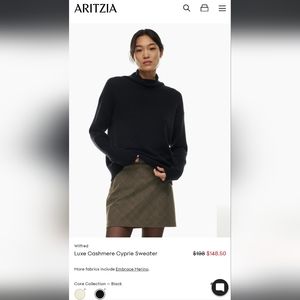 Luxe Cashmere Cyprie Sweater